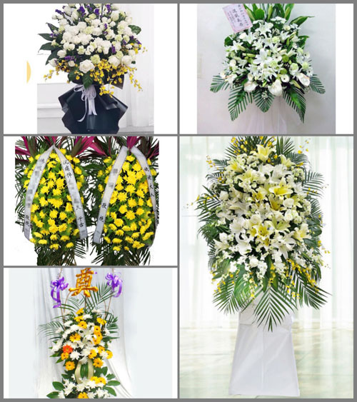 云南迪庆州德钦县燕门乡白事花篮预定